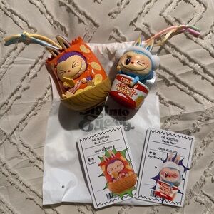 Pop Mart “The Monsters Wacky Mart” lot of 2 Figurines